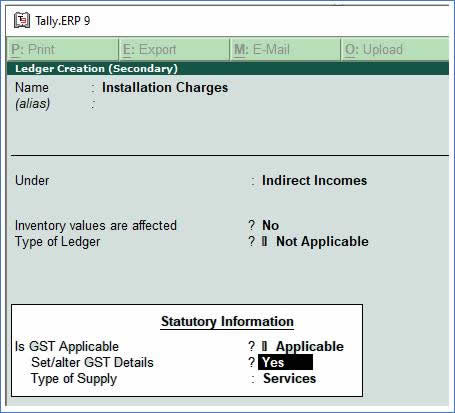 Sale of Goods and Services in a Single Invoice in Tally.ERP9 Sale of Goods and Services in a Single Invoice in Tally.ERP9